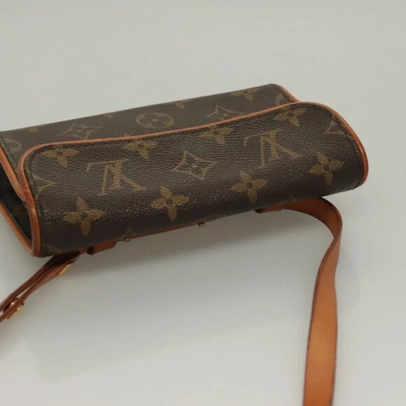 LOUIS VUITTON Monogram Pochette Florentine Waist bag M51855 LV Auth 132335 - Picture 7 of 15